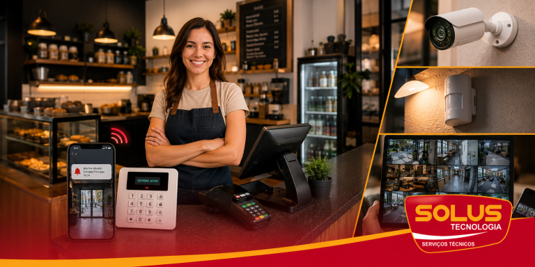 Segurança eletrônica para pequenas empresas: soluções acessíveis e eficientes