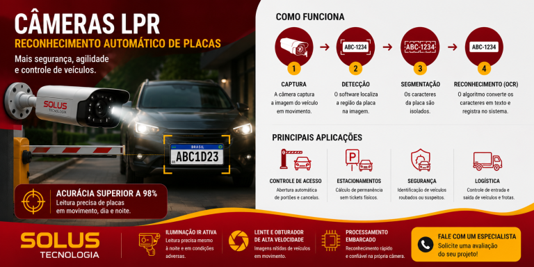Câmeras LPR: como funciona o reconhecimento automático de placas